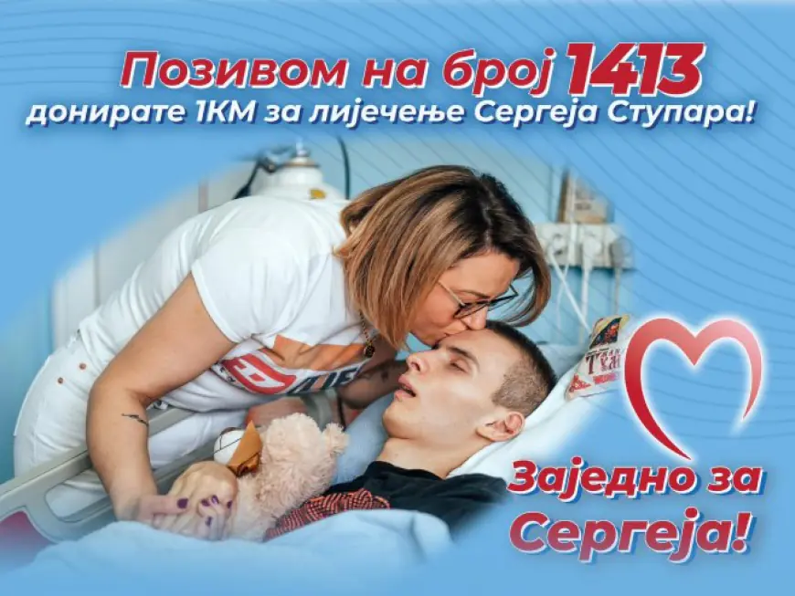 Pozovite 1413 i pružite priliku Banjalučaninu Sergeju za liječenje u Moskvi