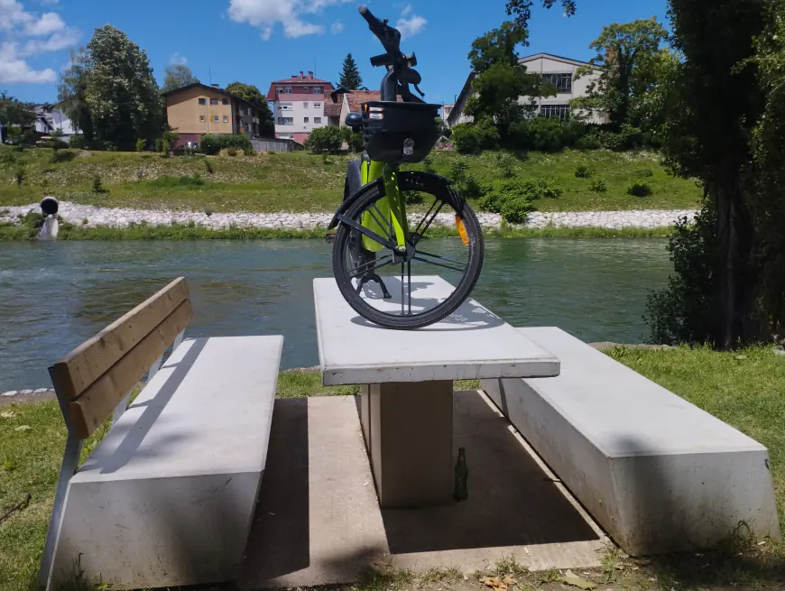 Domišljato mjesto za parking bicikala