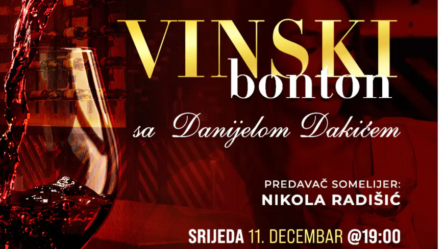 "Vinski bonton" u Stepa baru 11. decembra