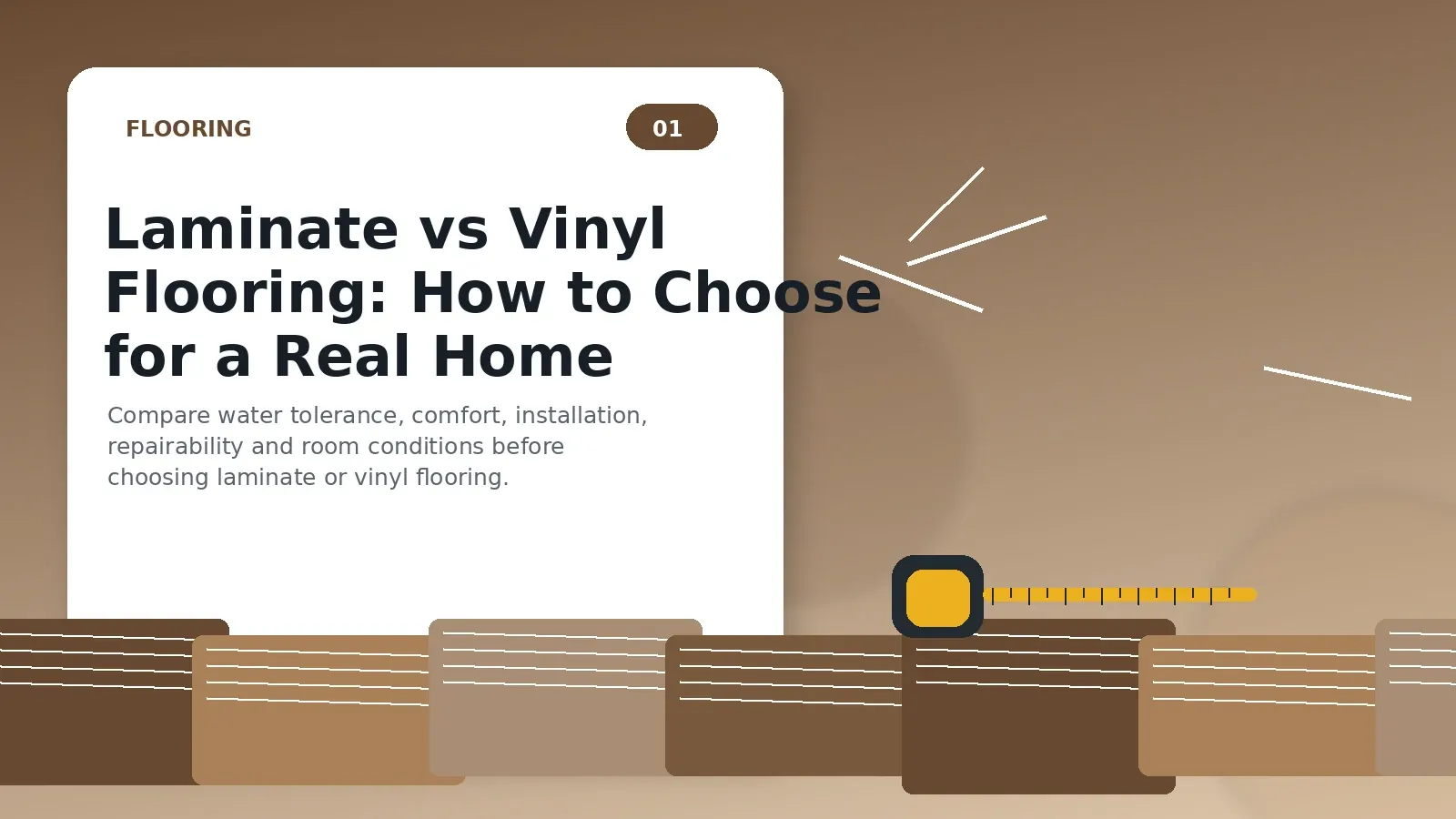 Laminált vagy vinilpadló: hogyan válasszon otthonába? kiemelt kép