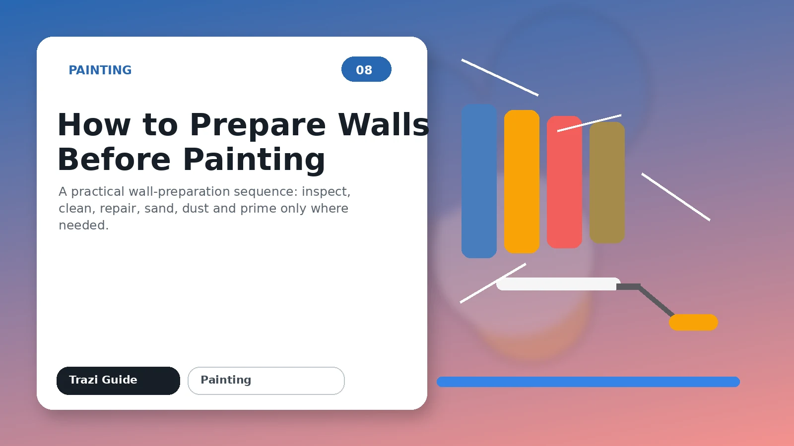 How to Prepare Walls Before Painting featured image